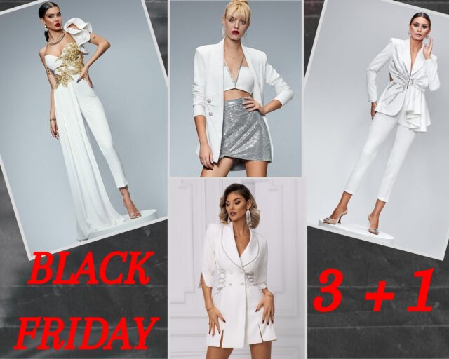 📣 BLACK FRIDAY 3+1📣
Acquista 4 articoli, il meno caro te lo REGALIAMO noi!
Offerta valida fino al 30.11.2024

👉 Ulteriori informazioni clicca qui ⬇️
https://www.alinafashion.it/

👉SPEDIZIONE GRATUITA (minimo 100€)
💰Pagamento alla consegna e 💳
_____________________________________
#dress #fashion  #sales  #sconti #musthavefashion #limitededition  #scontipazzi #limitedstock #bestprice #bigsale #newcollection #shoppingonline #shopping #online #autumn #autumnpromo
#elegance #saldimidseason #autumnfashion #stileautunnale 
#limited #collezionedonna #sconti #fuoritutto #nero #abito  #elegante #tailleur #gonna #rosa #bridgerton