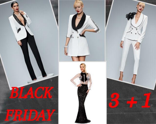 📣 BLACK FRIDAY 3+1📣
Acquista 4 articoli, il meno caro te lo REGALIAMO noi!
Offerta valida fino al 30.11.2024

👉 Ulteriori informazioni clicca qui ⬇️
https://www.alinafashion.it/

👉SPEDIZIONE GRATUITA (minimo 100€)
💰Pagamento alla consegna e 💳
_____________________________________
#dress #fashion  #sales  #sconti #musthavefashion #limitededition  #scontipazzi #limitedstock #bestprice #bigsale #newcollection #shoppingonline #shopping #online #autumn #autumnpromo
#elegance #saldimidseason #autumnfashion #stileautunnale 
#limited #collezionedonna #sconti #fuoritutto #nero #abito  #elegante #tailleur #gonna #rosa #bridgerton