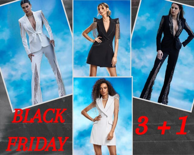 📣 BLACK FRIDAY 3+1📣
Acquista 4 articoli, il meno caro te lo REGALIAMO noi!
Offerta valida fino al 30.11.2024

👉 Ulteriori informazioni clicca qui ⬇️
https://www.alinafashion.it/

👉SPEDIZIONE GRATUITA (minimo 100€)
💰Pagamento alla consegna e 💳
_____________________________________
#dress #fashion  #sales  #sconti #musthavefashion #limitededition  #scontipazzi #limitedstock #bestprice #bigsale #newcollection #shoppingonline #shopping #online #autumn #autumnpromo
#elegance #saldimidseason #autumnfashion #stileautunnale 
#limited #collezionedonna #sconti #fuoritutto #nero #abito  #elegante #tailleur #gonna #rosa #bridgerton